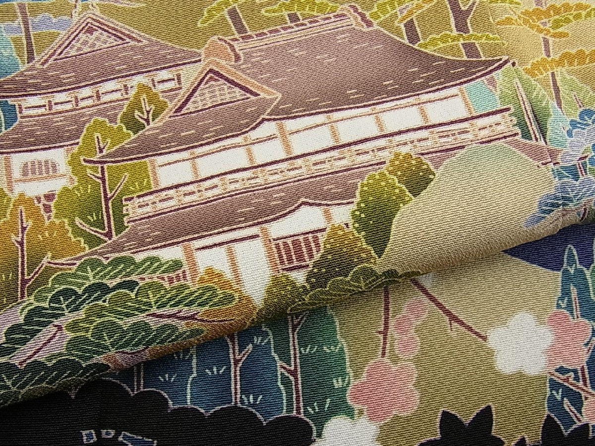 Kimono negro kurotomesode